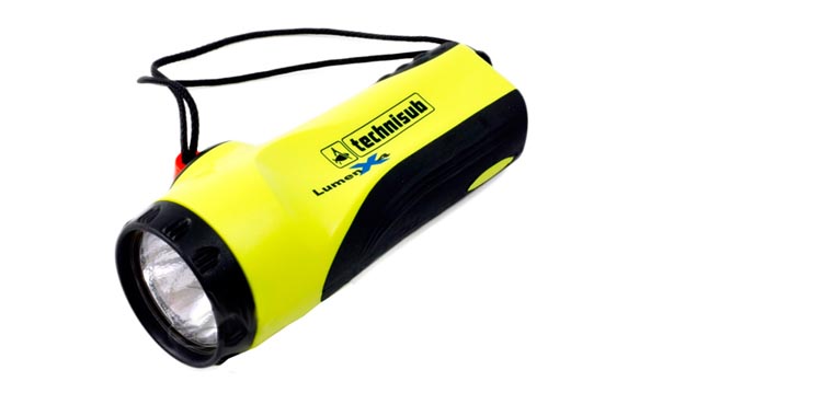 Latarka Aqualung Technisub Lumen x6