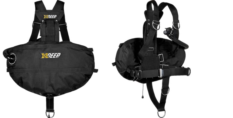 Sidemount Xdeep Side Mount Stealth 2.0 Classic Setup